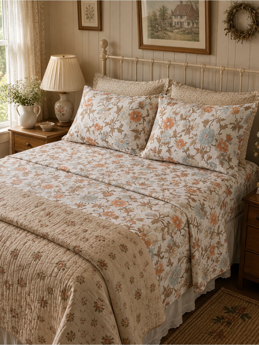 Floral Sheet Set Full Size